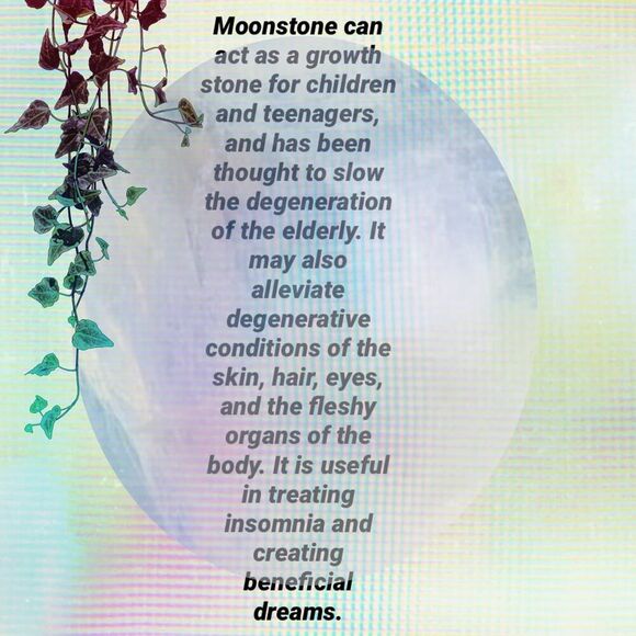 Sterling Silver Natural Rainbow Moonstone Rough & Blue Topaz Pendant - Picture 7 of 16